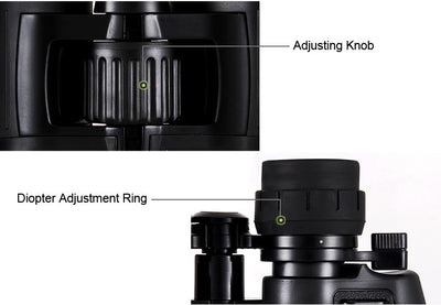 Eyeskey High Power Zoom 10-22x50 Binoculars Bak4 Porro Prism w/ Carry Case & Strap New Hight Power Binoculars