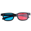2017 Fashion NEW Type Universal 3D Glasses / Red Blue Cyan 3D Glasses Anaglyph 3D Plastic Glasses
