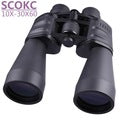 SCOKC Hd 10X50 powerful zoom Binoculars  telescope for hunting professional high quality no Infrared army binoculars