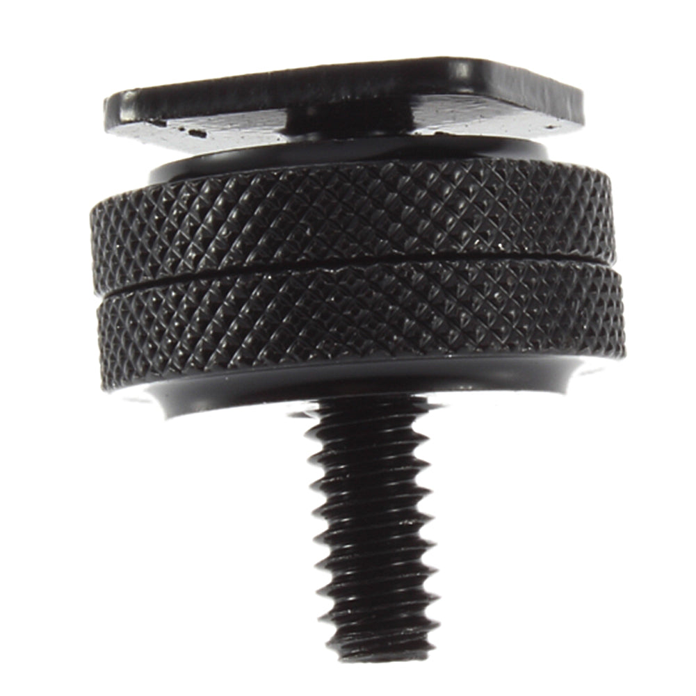 Aluminum Metal 1/4-20 Tripod Screw Hot Shoe Mount Adapter to Flash Shoe Umbrella Holder Stand Bracket Camera Accessories