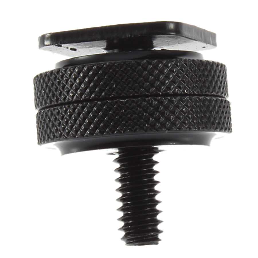 Aluminum Metal 1/4-20 Tripod Screw Hot Shoe Mount Adapter to Flash Shoe Umbrella Holder Stand Bracket Camera Accessories