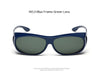 YOOSKE High-end Polarized Set of Glasses HD Vision Sunglasses Men Myopia Mirror Night Driving Sunglass Over Wrap Arounds Eyewear