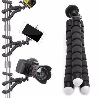 Universal Flexible Mini Tripod Portable Octopus Stand Mount Bracket Holder Monopod For GoPro Camera Mobile Phones
