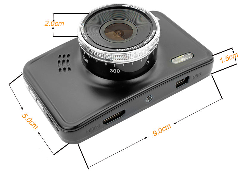 E-ACE Novatek Dashcam Car Dvr Auto Mini Camera Mirror Night Vision Full HD 1080P Video Recorder Carcam Camcorder Automotive Dvrs