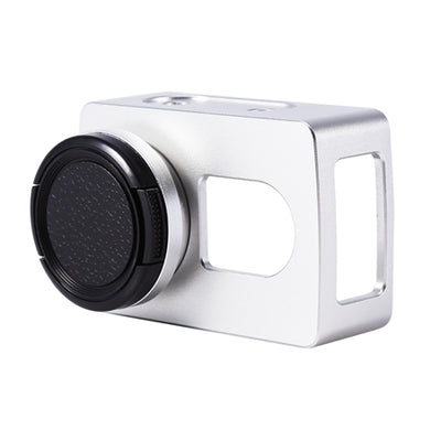 For Xiaomi Yi 4k CNC Aluminum Alloy Frame Case+Lens Protective Cover Without UV Lens For Sport Action Video Cameras Accessories