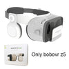BOBOVR Z4 Update BOBO VR Z5 120 FOV 3D Cardboard Helmet Virtual Reality Glasses Headset Stereo Box for 4.7-6.2' Mobile Phone