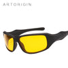 Brand ARTORIGIN Hot Sale Night Driving glasses Anti Glare Glasses For Safety Driving Sunglasses Yellow Lens Night Vision Goggles