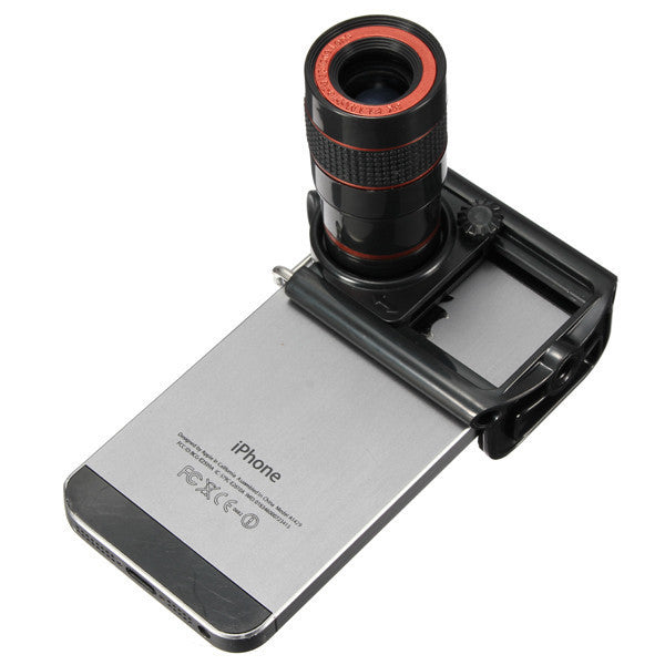 High Quality 8X Zoom Telephoto Lenses Optical Telescope Camera Lens With Clips For Xiaomi redmi 2 3 S 4 note 3 MI4 MI5 MI6