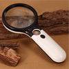 New 3 LED Light 45X Handheld Mini Pocket Microscope Reading Magnifying Glass Lens Jewelry Loupe