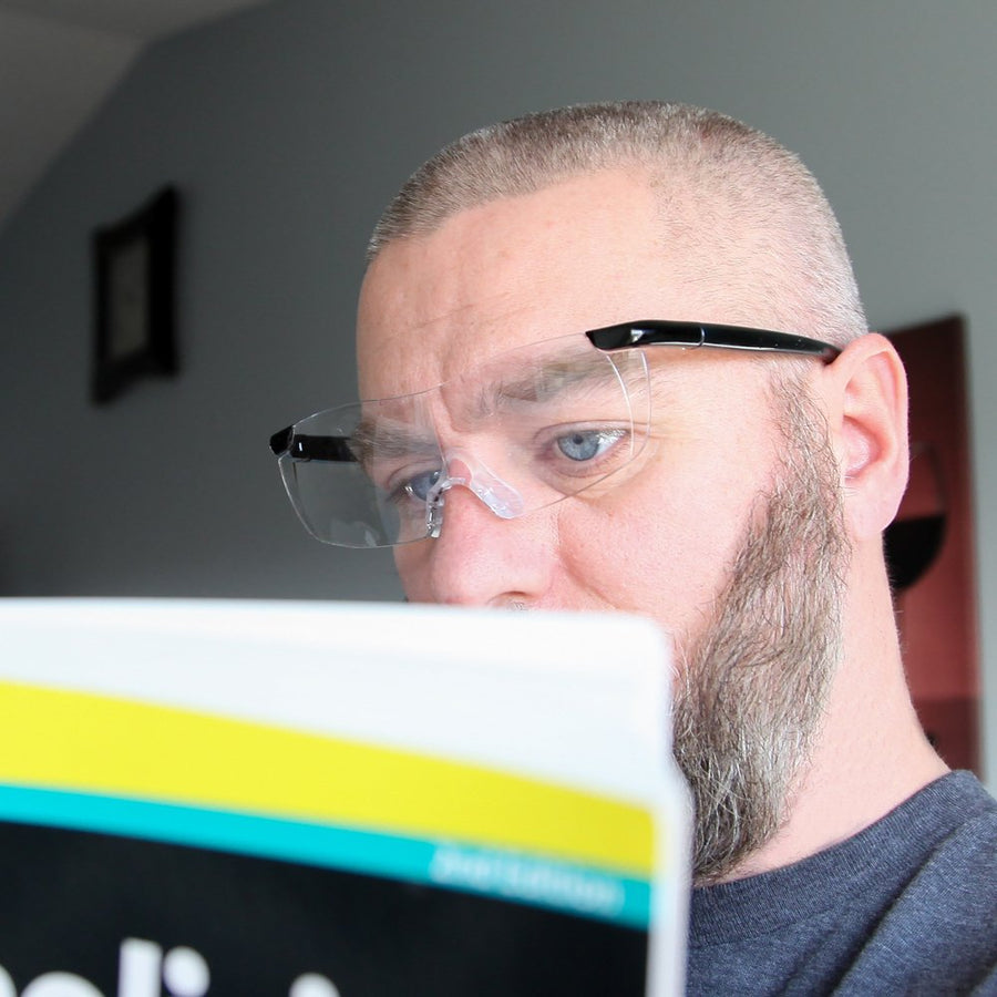 Magnifying Glass Eyewear Glasses See 160% More Better Magnifier  Magnifiers