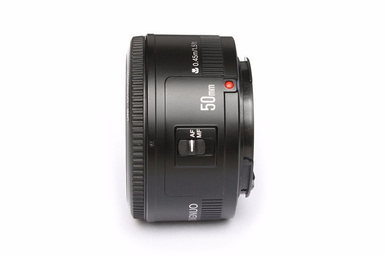 YONGNUO YN50mm Lens fixed focus EF 50mm F1.8 AF/MF lense Large Aperture Auto Focus Lens For Canon EOS 60D 70D 700D DSLR Camera
