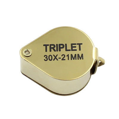 2017 Portable 30X Power 21mm Jewelers Magnifier Gold Eye Loupe Jewelry Store Lowest Price Magnifying Glass with Exquisite Box
