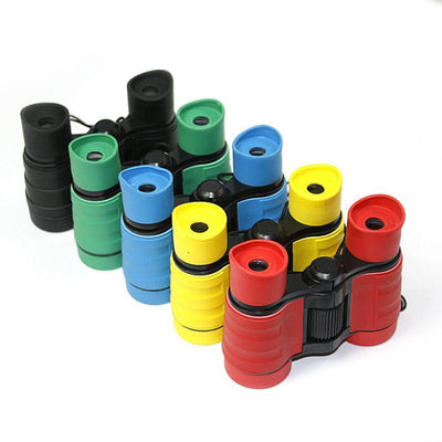 t 4x30 Plastic Children Binoculars Pocket Size Telescope Maginification For Kids Outdoor Games Boys Toys Gift - Sarahs Collection