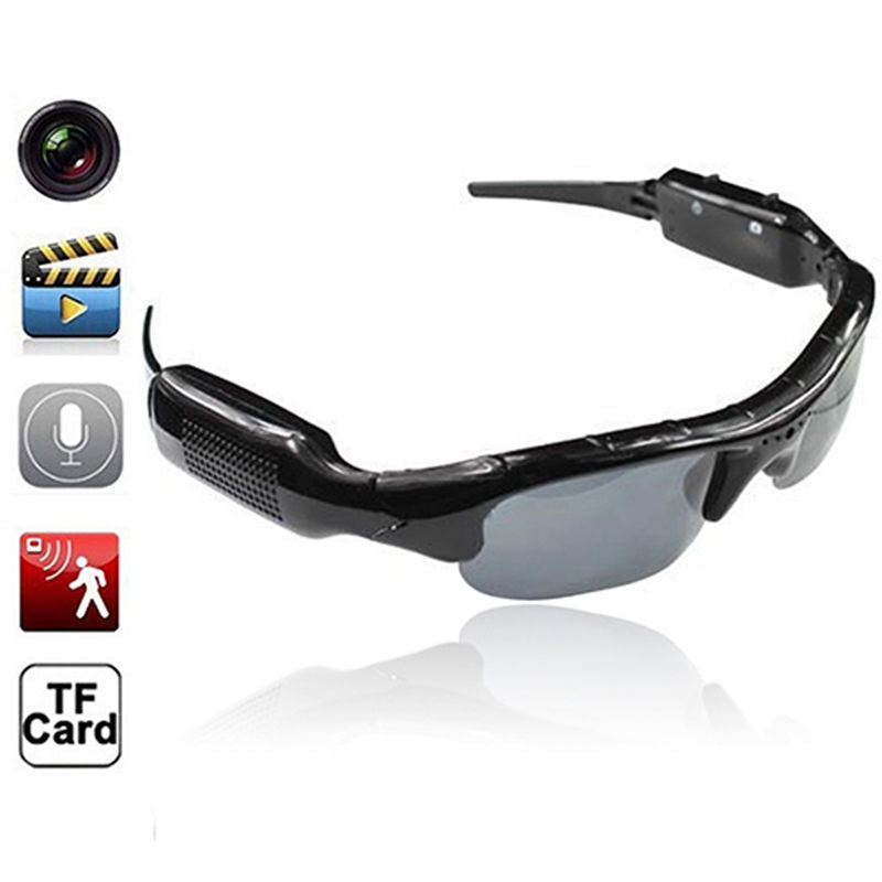 Mini Camera with Audio Sound Video Recorder Bicycle Bike Sun glasses Cam Helmet Camera DV Candid Nanny Pinhole Digital