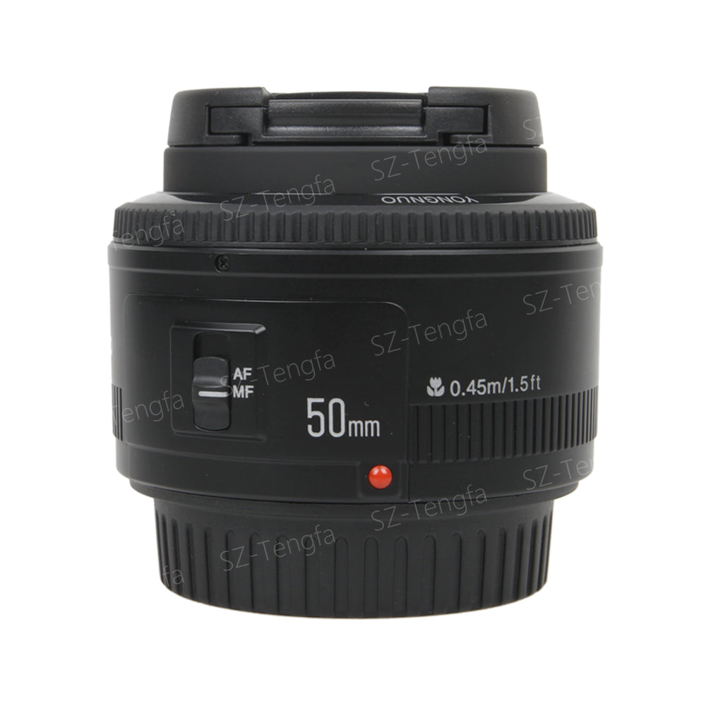 YONGNUO YN 50mm Lens fixed focus lens EF 50mm F/1.8 AF/MF lense Large Aperture Auto Focus Lens For Canon DSLR Camera