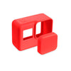 Go Pro Accessories Action Camera Case Protective Silicone Case Skin +Lens Cap cover for GoPro Hero 5 Black Hero 6 Camera