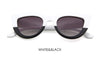 TSHING RAY Retro Thick Frame Cat Eye Sunglasses Women Ladies Fashion Brand Designer Mirror Lens Cateye Sun Glasses For Female