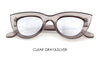 TSHING RAY Retro Thick Frame Cat Eye Sunglasses Women Ladies Fashion Brand Designer Mirror Lens Cateye Sun Glasses For Female