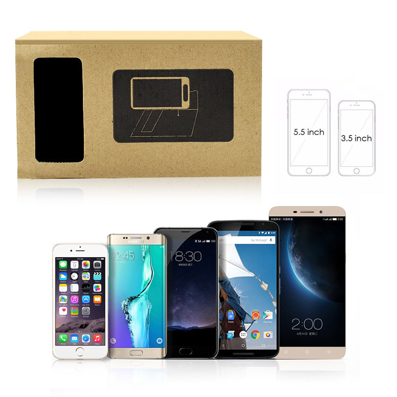 Virtual Reality Glasses Google Cardboard Glasses 3D Glasses VR Box Movies for iPhone 5 6 7 SmartPhones VR Headset