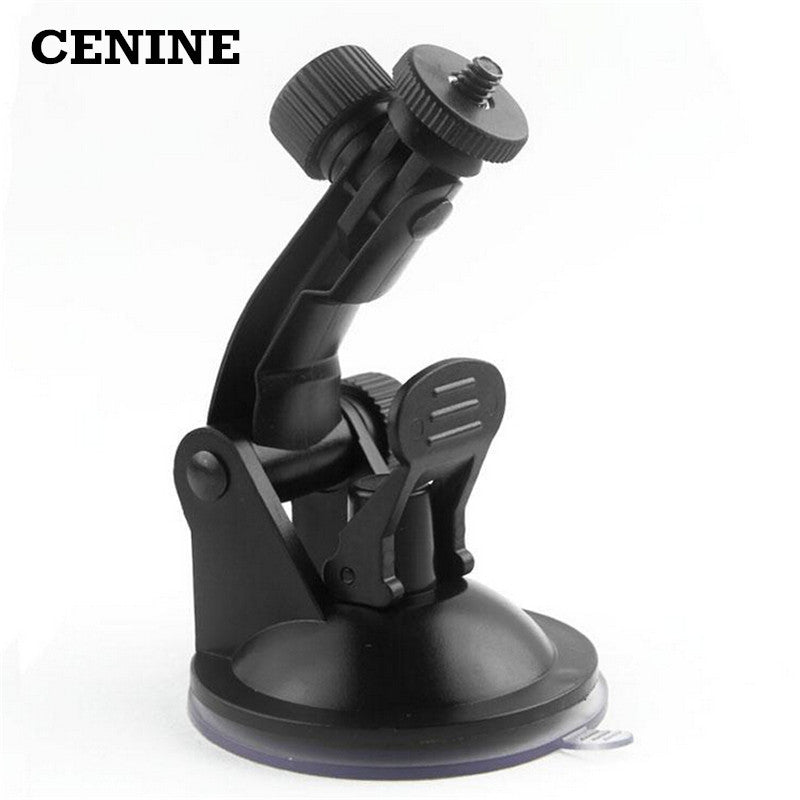 CENINE Car Suction Cup for GoPro Hero 5 4 3+ Car Sucker Holder for Go pro Sjcam Sj4000 Xiaomi Yi 4k Action Camera Accessories