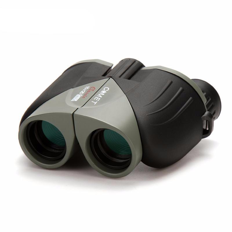 10X25 HD All-optical FMC green film waterproof  binoculars telescope for travel binoculars