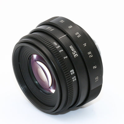 new arrive fujian 35mm f1.6 C mount  camera CCTV Lenses II for N1 Fujifilm Fuji NEX Micro 4/3 EOS B free shipping