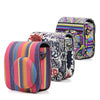 3 Camouflage Style Retro Mini Camera Bag Case for Fujifilm Instax Mini 8/8+/9 PU Leather Camera Protect Case
