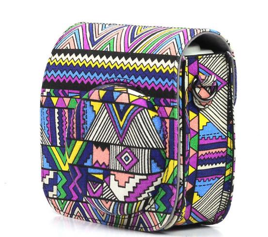 3 Camouflage Style Retro Mini Camera Bag Case for Fujifilm Instax Mini 8/8+/9 PU Leather Camera Protect Case