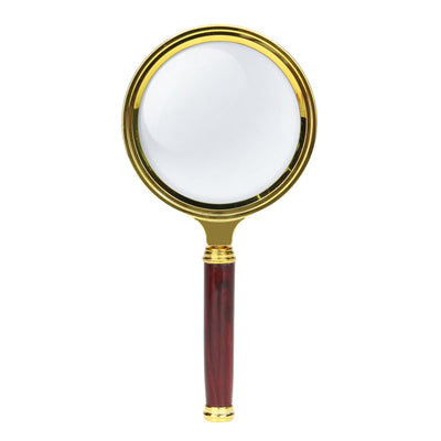 10X Portable 60mm Magnifying Glass Handheld High Definition Reading Eye Loupe Magnifying Glass Magnifier for Reading Jewelry TH4