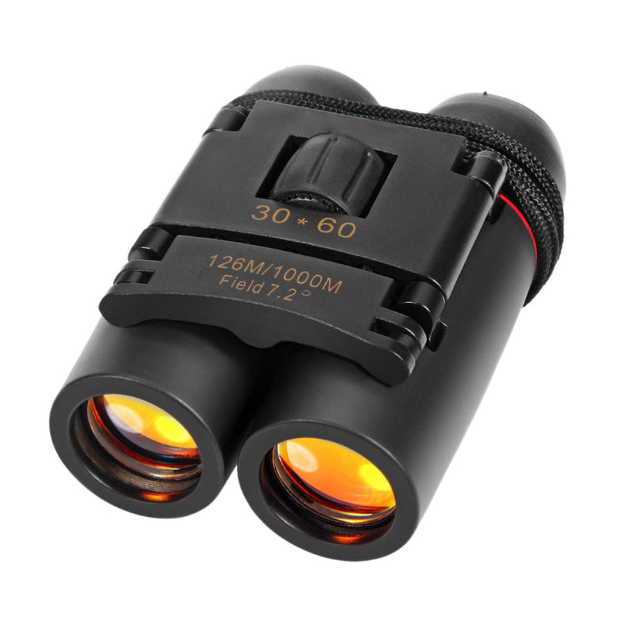Day Night High Quality Vision 30 x 60 Zoom Outdoor Travel Folding Binoculars Telescope 126M-1000M
