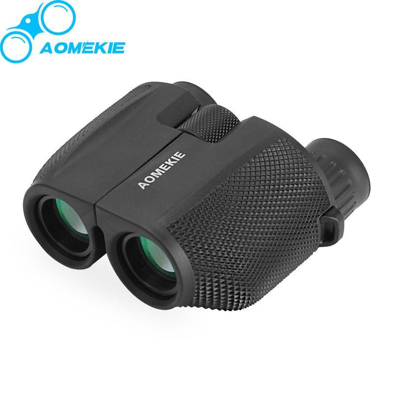 10X25 Binoculars Protable HD Hunting Telescope Wide Angle Viewing Optical Green Film Lens Bird-watching Waterproof