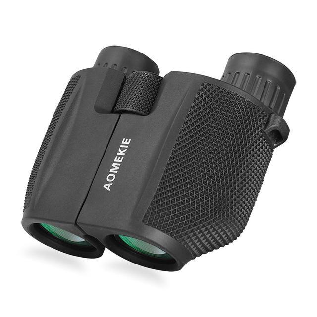 10X25 Binoculars Protable HD Hunting Telescope Wide Angle Viewing Optical Green Film Lens Bird-watching Waterproof
