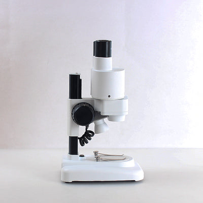 AOMEKIE 20X Binocular Stereo Microscope LED PCB Soldering Tool Mobile Phone Repair Slides Mineral Watching Microscope Kids Gift