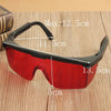 Simple Design Strong Impact Resistance PC Material Laser Protective Glasses Light Protective Goggles Red Black