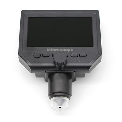 1-600x 3.6MP USB Digital Electronic Microscope Portable 8 LED VGA Microscope With 4.3" HD OLED Screen For Pcb Motherboard Repair