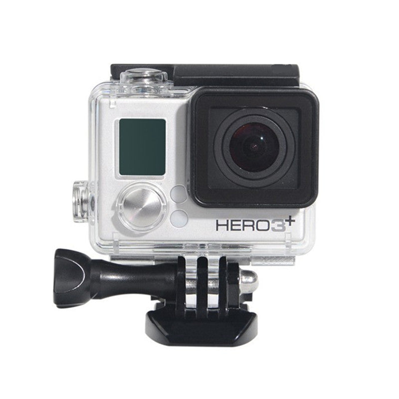 Suptig For Go pro Accessories For Gopro Waterproof Housing Case Mount Hero 3 plus for Gopro Hero3+ 3 4 Camera Mounting