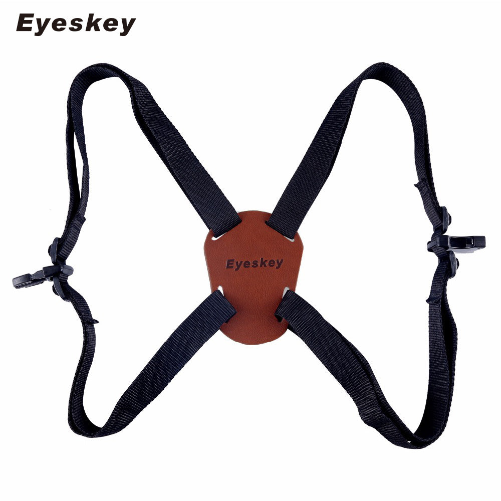 X-Shaped Harness Strap Adjustable Binoculars Carrier Elastic Durable Shoulder Straps Optics Accessories For Binocular / Camera