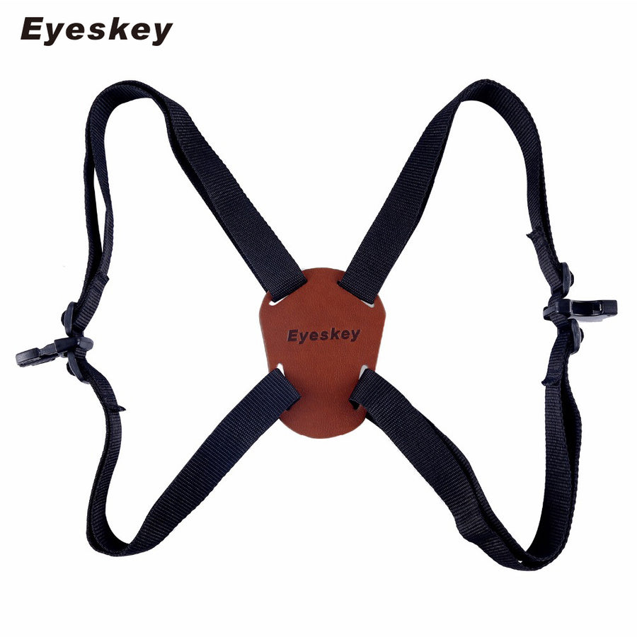X-Shaped Harness Strap Adjustable Binoculars Carrier Elastic Durable Shoulder Straps Optics Accessories For Binocular / Camera