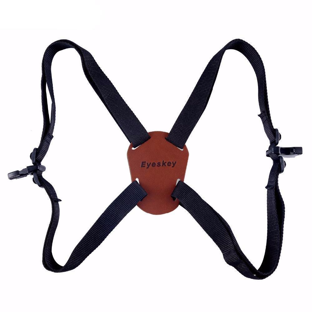 X-Shaped Harness Strap Adjustable Binoculars Carrier Elastic Durable Shoulder Straps Optics Accessories For Binocular / Camera
