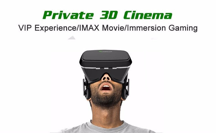 Hot!2018 Google Cardboard VR shinecon Pro Version VR Virtual Reality 3D Glasses +Smart Bluetooth Wireless Remote Control Gamepad