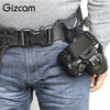Gizcam Fast Loading Camera Photo Holster Waist Belt Buckle Button Straps Accessories For DSLR Camera