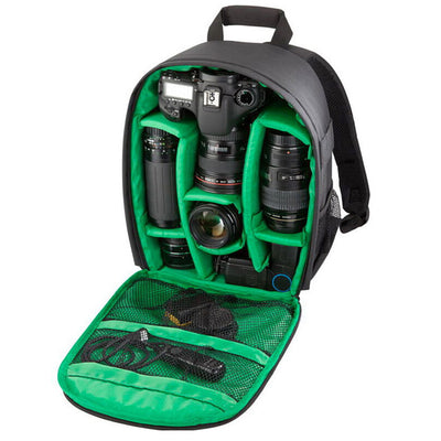Camera Case Waterproof Camera Backpack Bag with Tripod Holder for SLR,DSLR,Mirrorless Camera, Flash and Other Accessories