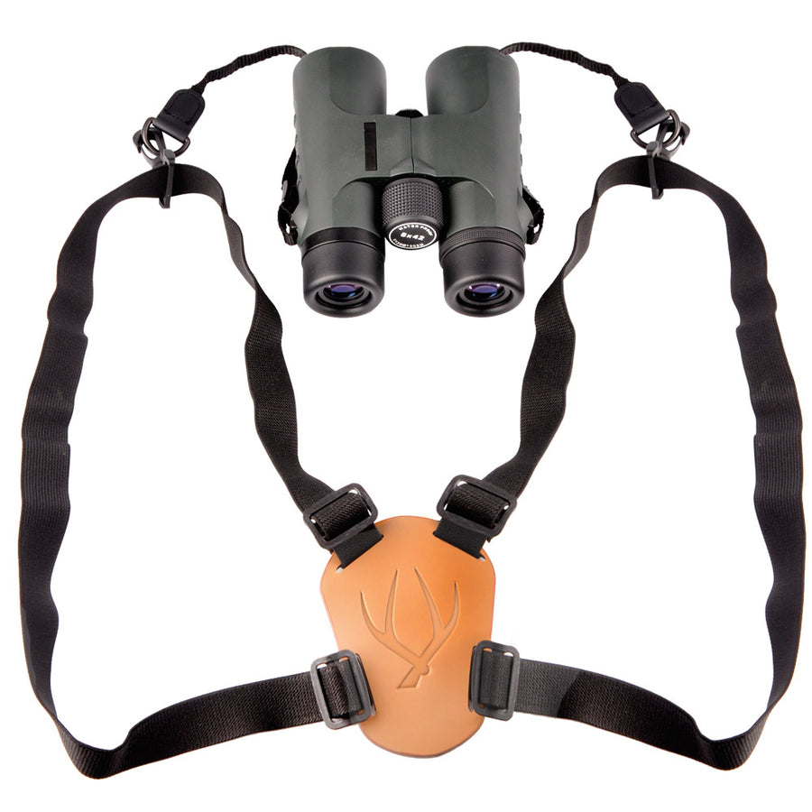 Deluxe 4 Way Adjustable Deluxe Binocular Strap Black-binocular Harness Telescope