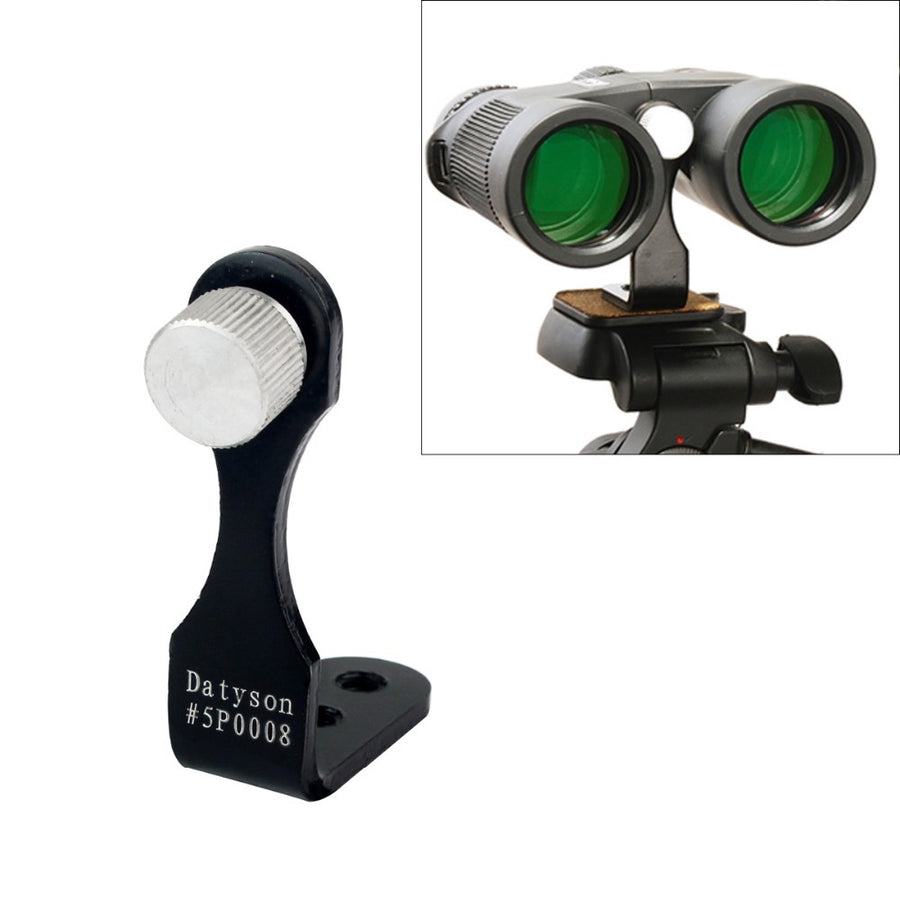 Factory price.High-quality all-metal Binocular telescope mount holder dedicated L adapter with tripod connector