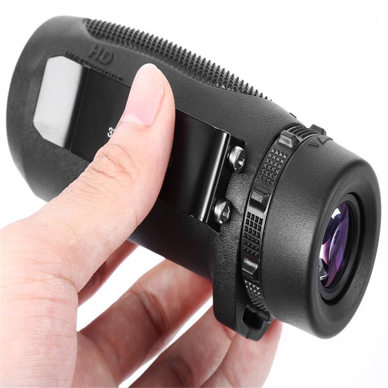 10 x 32 126m / 1000m Monocular Roof BAK4 Prism Single-tube Night Vision Telescope Waterproof for Bird watching Binocular