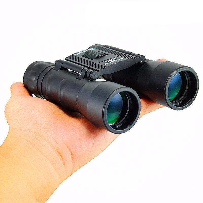Portable Folding 22x32 Professional Hd Binoculars Telescope Zoom High Magnification Powful Outdoor - Sarahs Collection