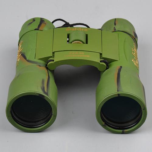 22x36 Binoculars Telescope Folding Roof Prism with Long Range 1500M/8000M in Army Green Wide Vision Professional Hunting