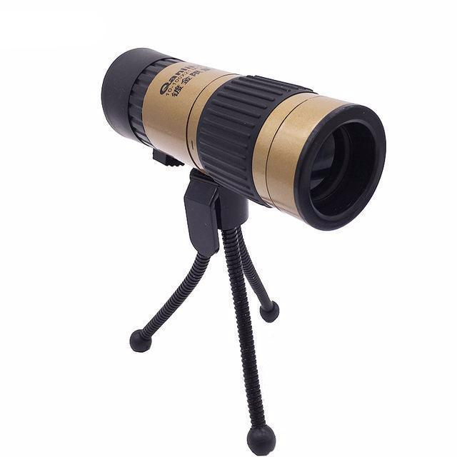 New Arrival 10-100X All-optical pocket zoom HD Monocular Telescope TC05 binoculars with FMC green film For Tourism free tripod - Sarahs Collection