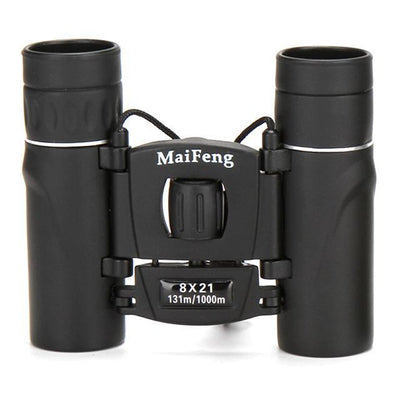 New hunting 22X25 Compact All-optical BAK4 Binoculars Telescope Folding Telescopes with green film - Sarahs Collection