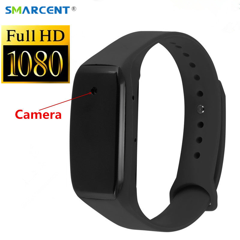 SMARCENT SQ100 Smart Bracelet Camera HD 1080P Mini Camera Wristband 14.2 Million Pixels Lens Camera Wearable Device Micro Cam